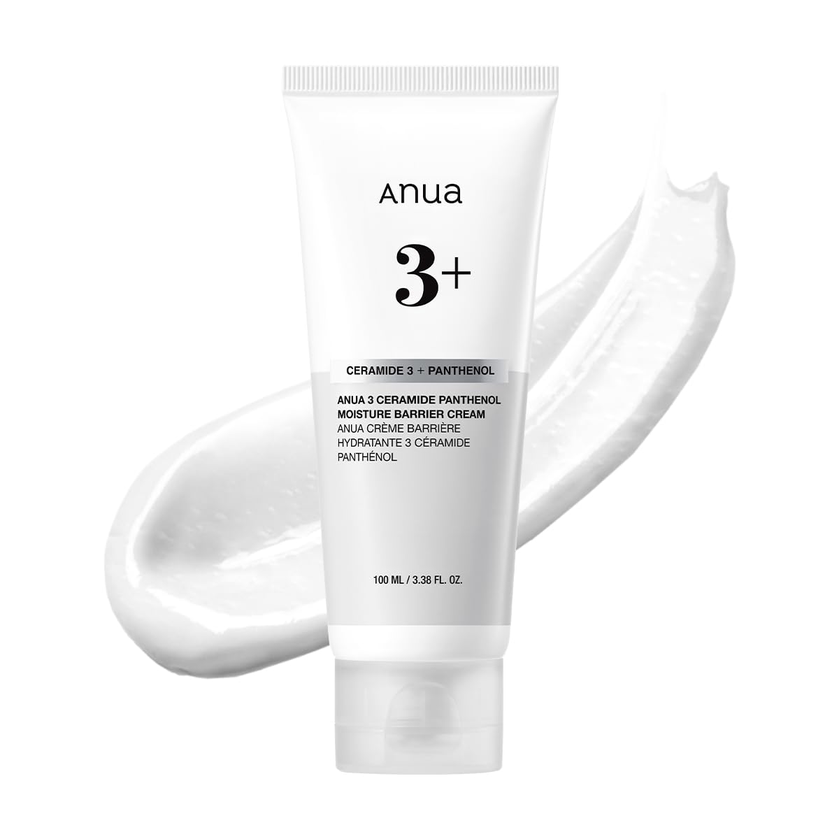 ANUA 3 Ceramide Panthenol Moisture Barrier Cream, Hydrating Face Moisturizer for Normal Skin (100ml/|38 fl. oz.)
ANUA