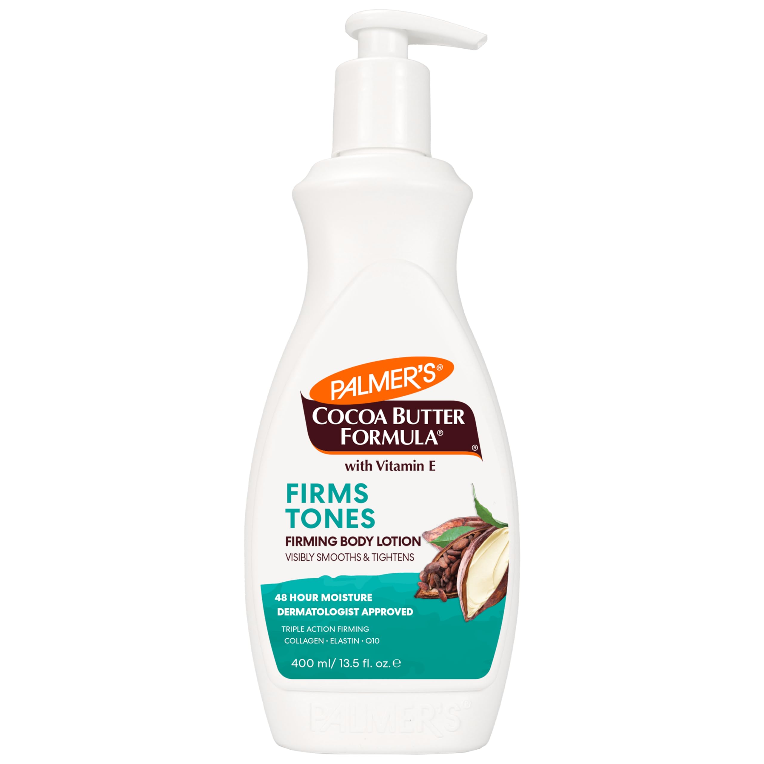 Palmer's Cocoa Butter Formula Skin Firming Toning & Tightening Body Lotion with Q10, Collagen & Elastin, 1|5 Oz.
| Palm