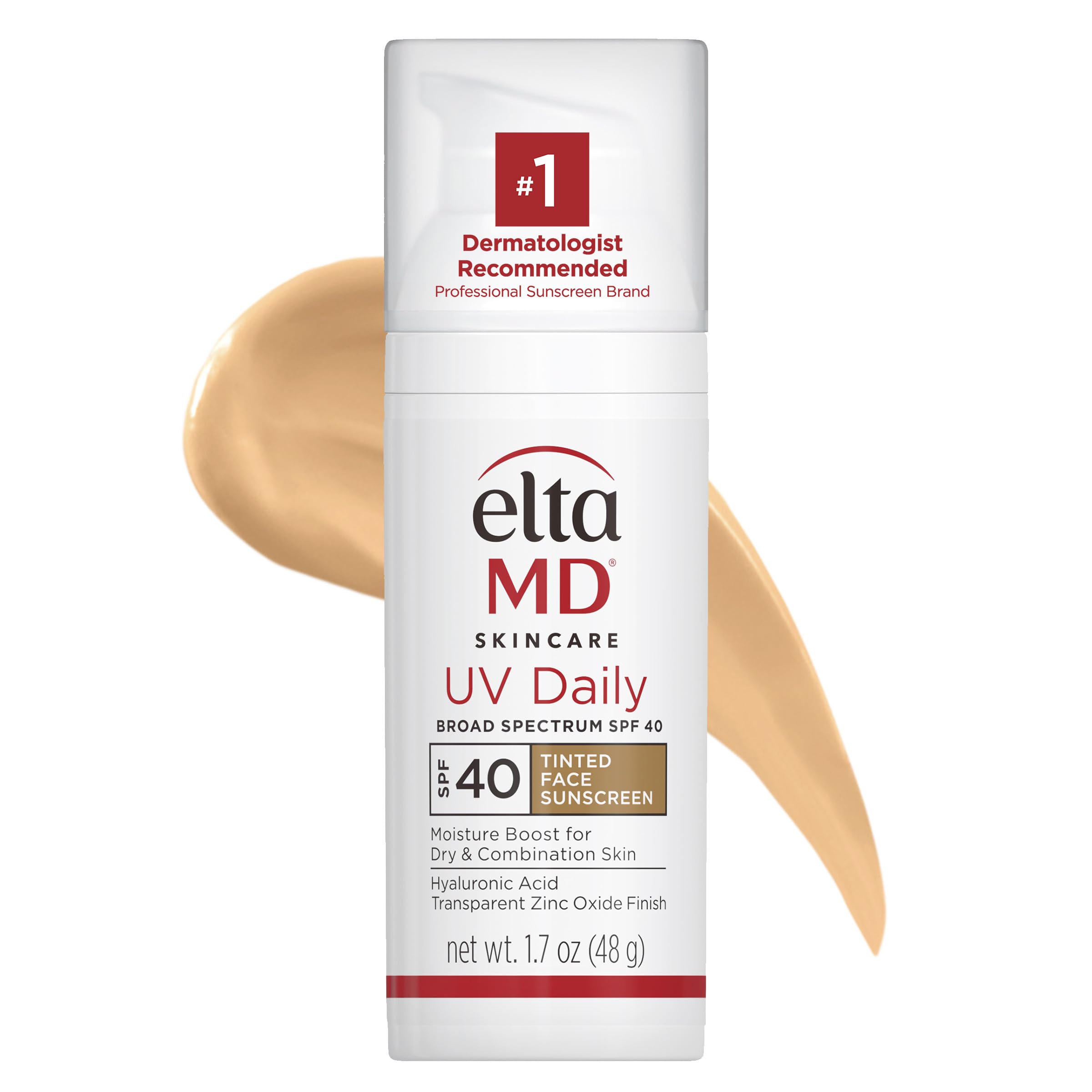 EltaMD UV Daily SPF 40 Tinted Face Sunscreen Moisturizer for Dry, Combination, and Normal Skin
EltaMD UV Daily SPF 40